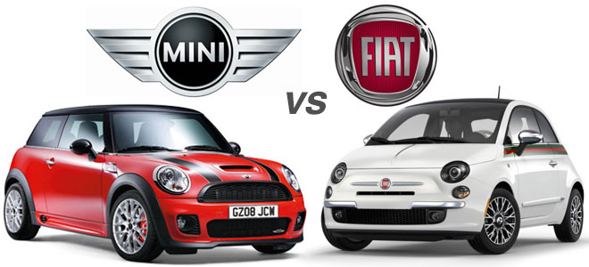 Head To Head: Mini Cooper vs. Fiat 500