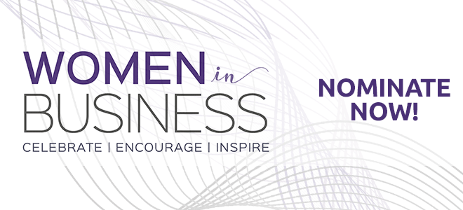 Proud sponsors of the 2017 Women in Business Awards