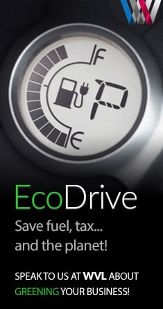 Go green with WVL - speak to us about eco vehicle options