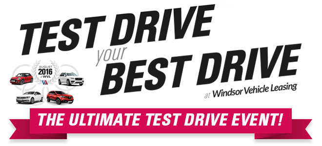 WVL's month-long Test Drive Event