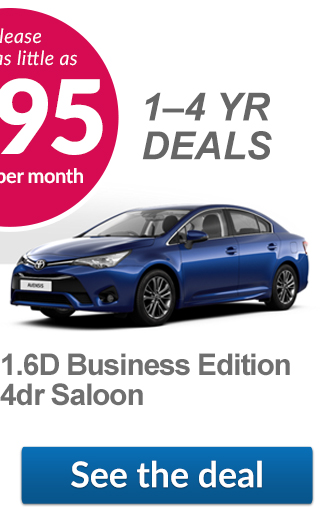 Avensis Business Edition Saloon for lease
